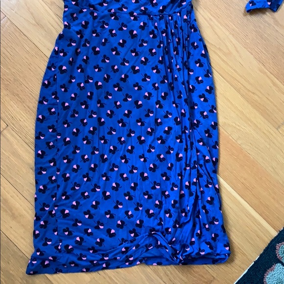 Boden Lottie Pansy Print Dress - Picture 6 of 13